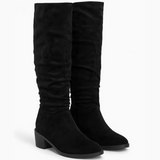 Velvet High Boots