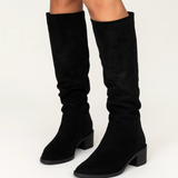 Velvet High Boots