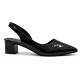 Sleek slingback heels